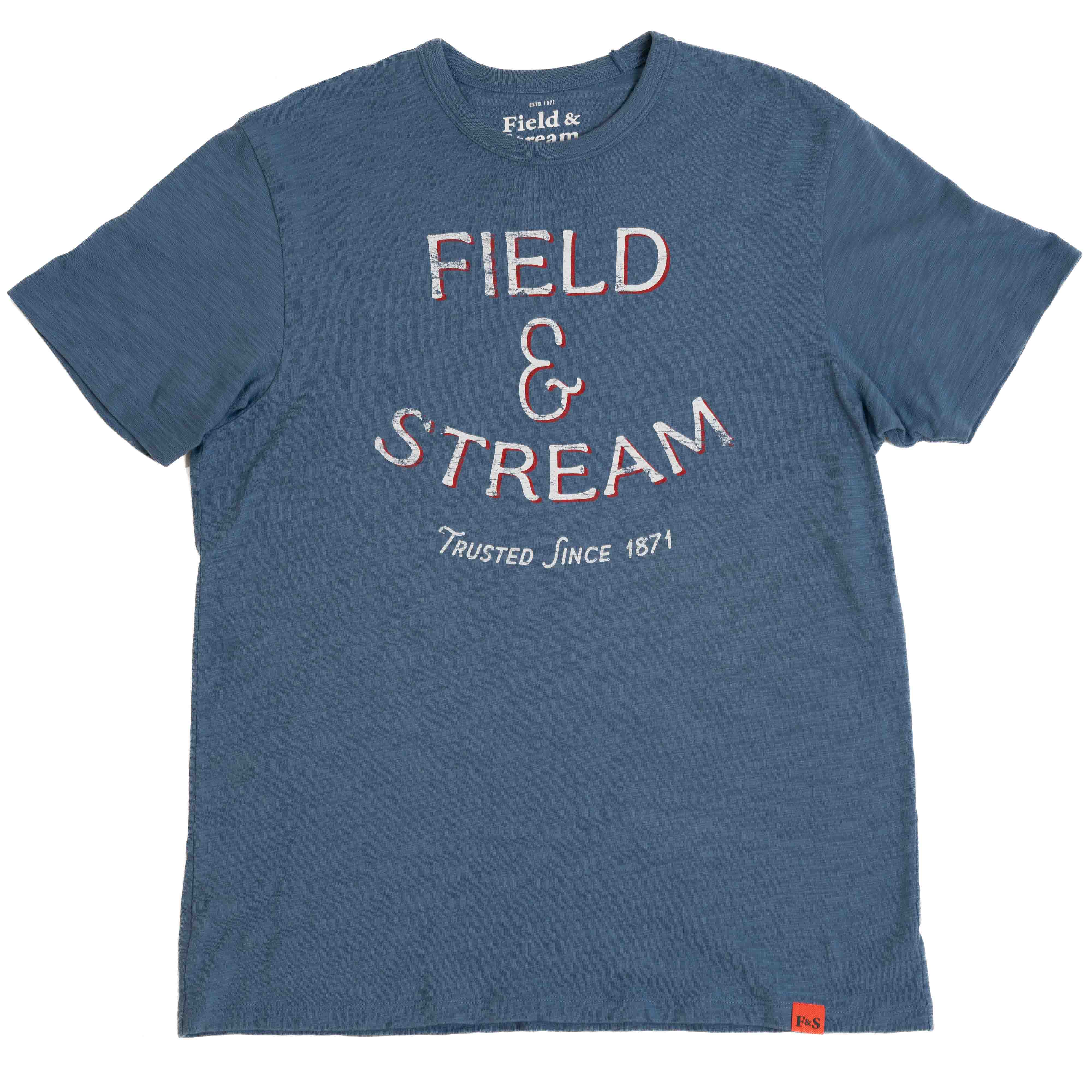 Field & Stream: Long Sleeve T-Shirt - Steel Blue – Collared Greens