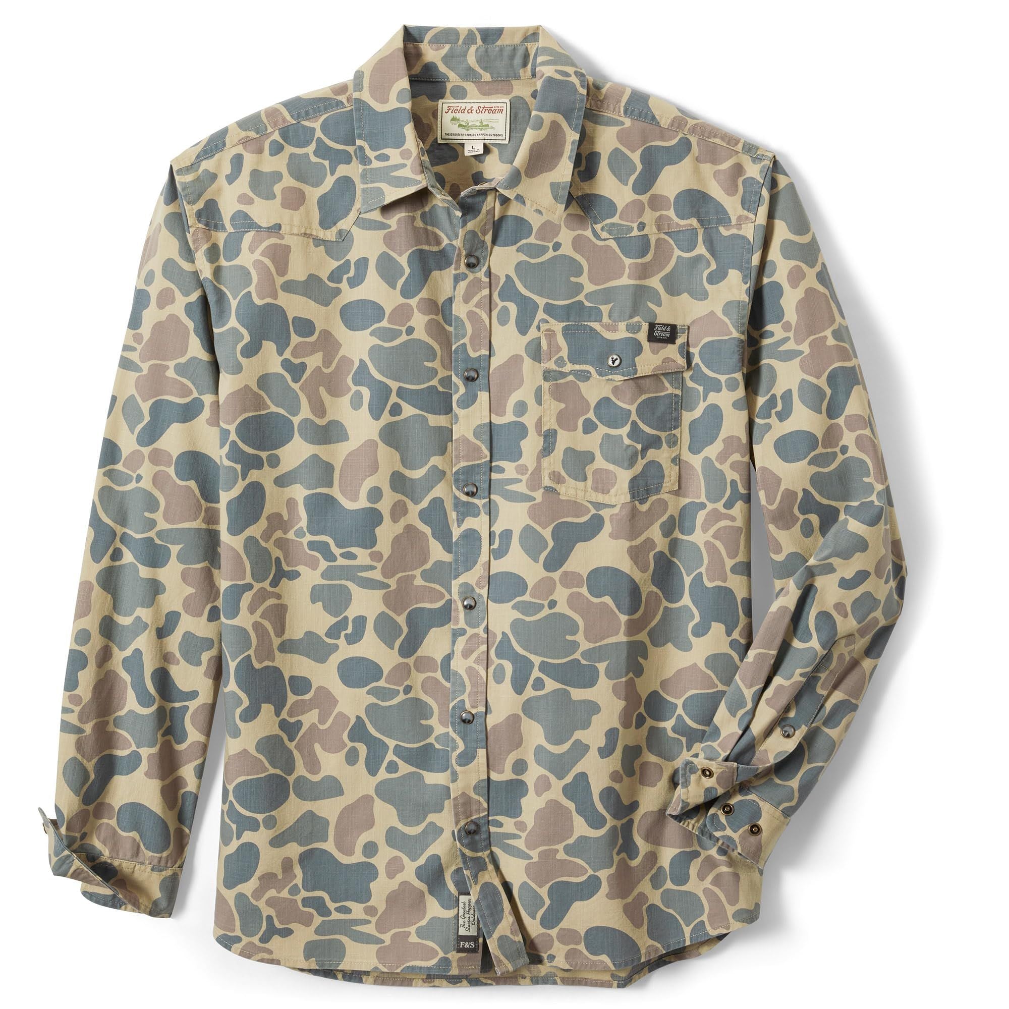 Men's Covey Back Long Sleeve Casual Shirt | Field & Stream