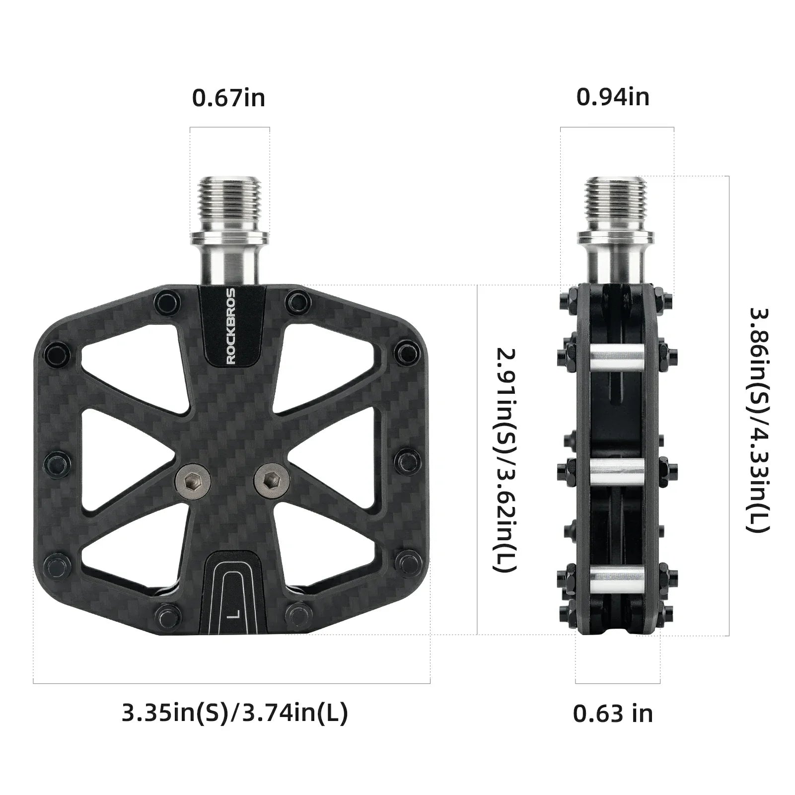 rfr pedale flat hpc Wide Flat Pedals – Field & Stream