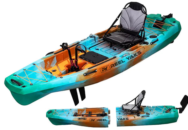Radar 10ft Fin Drive Modular Fishing Kayak – Field & Stream