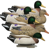 Battleship Mallard Foam Filled Duck Decoys - 6 Pack