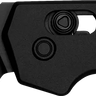 Iridium Mini 3" Folding Reverse Tanto Plain Blade Knife - Black Oxide