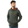 Army - Men's Shoveler Ring Neck 1/4 Zip Hoodie