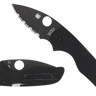 Lil' Native 2.42" Plain Blade Folding Knife - Black/Black