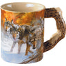 Wild Wings Sculpted Mug - Body Language Wolves