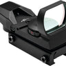 Red & Green Multi Reticle 3 MOA Reflex Sight - Black