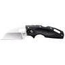 Tuff Lite 2.50" Folding Sheepsfoot Plain Blade Knife - Black