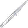CobraTec Ghost Frame Lock Damascus Folding Knife