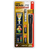 SP22 Mini Maglite 2 AA-Cell LED Flashlight with Holster - Black