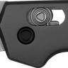 Iridium Mini 3" Folding Reverse Tanto Plain Blade Knife - Gray