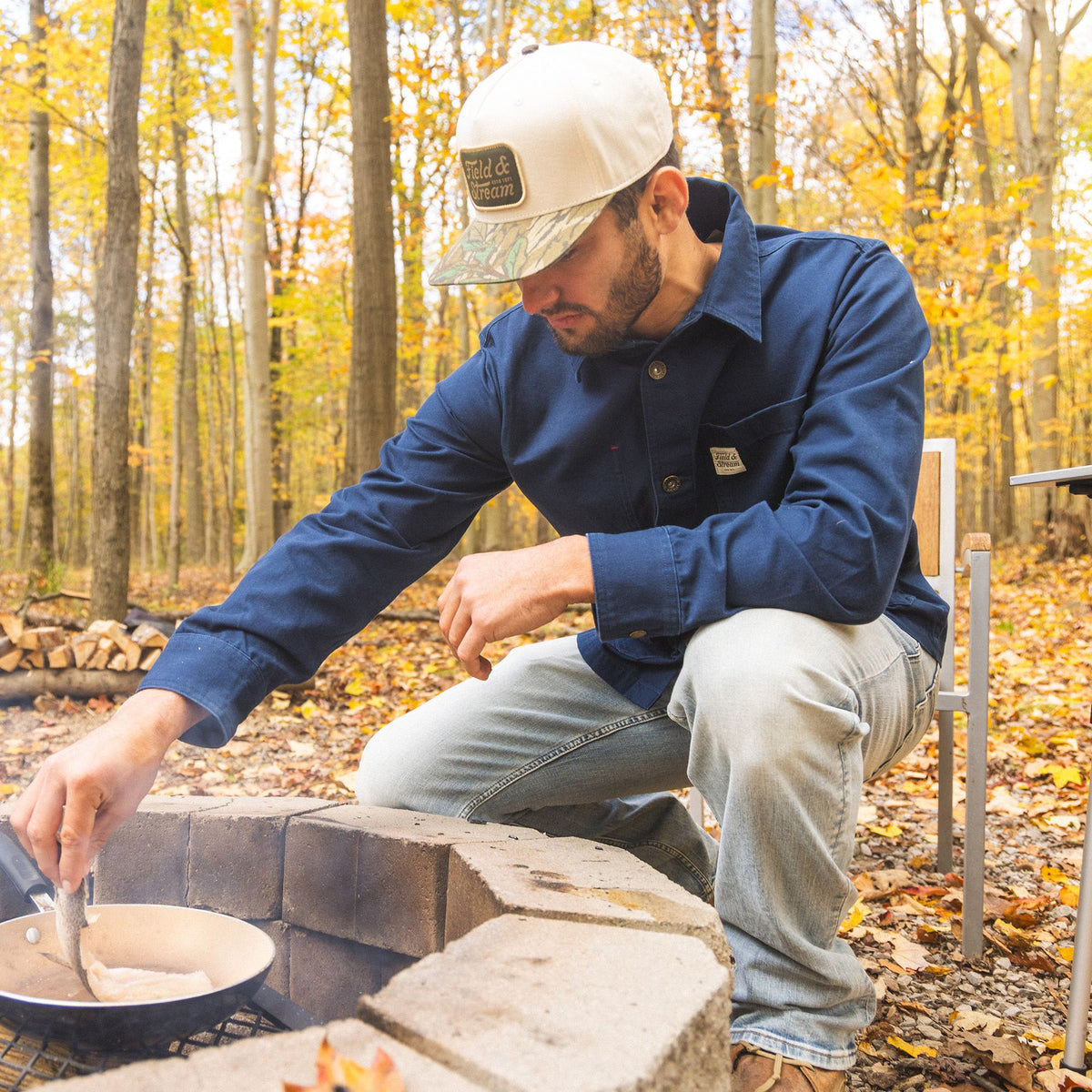 butcher products フィールドベスト ネイビー 40 Men's Brushbuster Utility Jacket | Field & Stream