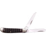 Trapper Mini 2.60"/2.70" Folding Clip/Spey Plain Blade Knife - Brown