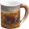 Wild Wings Sculpted Mug - Meadow Mist Whitetail