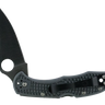 Delica 4 Lightweight 2.88" Drop Point Plain Blade Folding Knife - Black