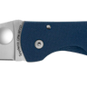 MicroJimbo 2.45" Wharncliffe Plain Blade Folding Knife - Cobalt Blue