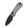 Baby Banter 2 2.34" Folding Drop Point Plain Knife - Purple