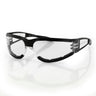 Shield II Sunglasses - Black/Clear