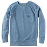 Light Blue - Men's Holloa French Terry Crew - Layflat