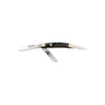 Stockman Traditional Large Clip Point/Sheepsfoot/Spey Folding Knife - Brown