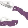 Ladybug 3 Salt 1.94" Plain Blade Folding Knife - Purple