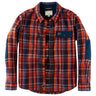 A&W Plaid - Men's Hardwood Heavyweight Flannel Shirt - Layflat