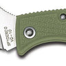 Ladybug 3 1.94" Clip Point Plain Blade Folding Knife - Green