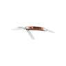 Stockman Traditional Medium Clip Point/Sheepsfoot/Spey Folding Knife - Brown