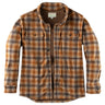 Good Times Plaid - Men's Bushveldt Plaid Knit Shirt - Layflat