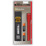 SP2P Mini Maglite Pro 2 AA-Cell LED Flashlight with Holster - red