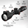 ATN ThOR 6 Elite 384 Thermal Scope 2.5-20x, 384X288 Sensor Black w/Wi-Fi & Recording - Details