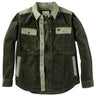Army - Men's Tungsten Corduroy Shirt Jacket - Layflat