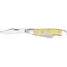 Stockman Medium 2.57"/1.88"/1.71" Clip Point/Sheepsfoot/Spey Folding Knife - Yellow