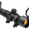 Tactical Compact 3-9x 30mm Rifle Scope - Black Hardcoat Anodized - Illuminated P4 Sniper