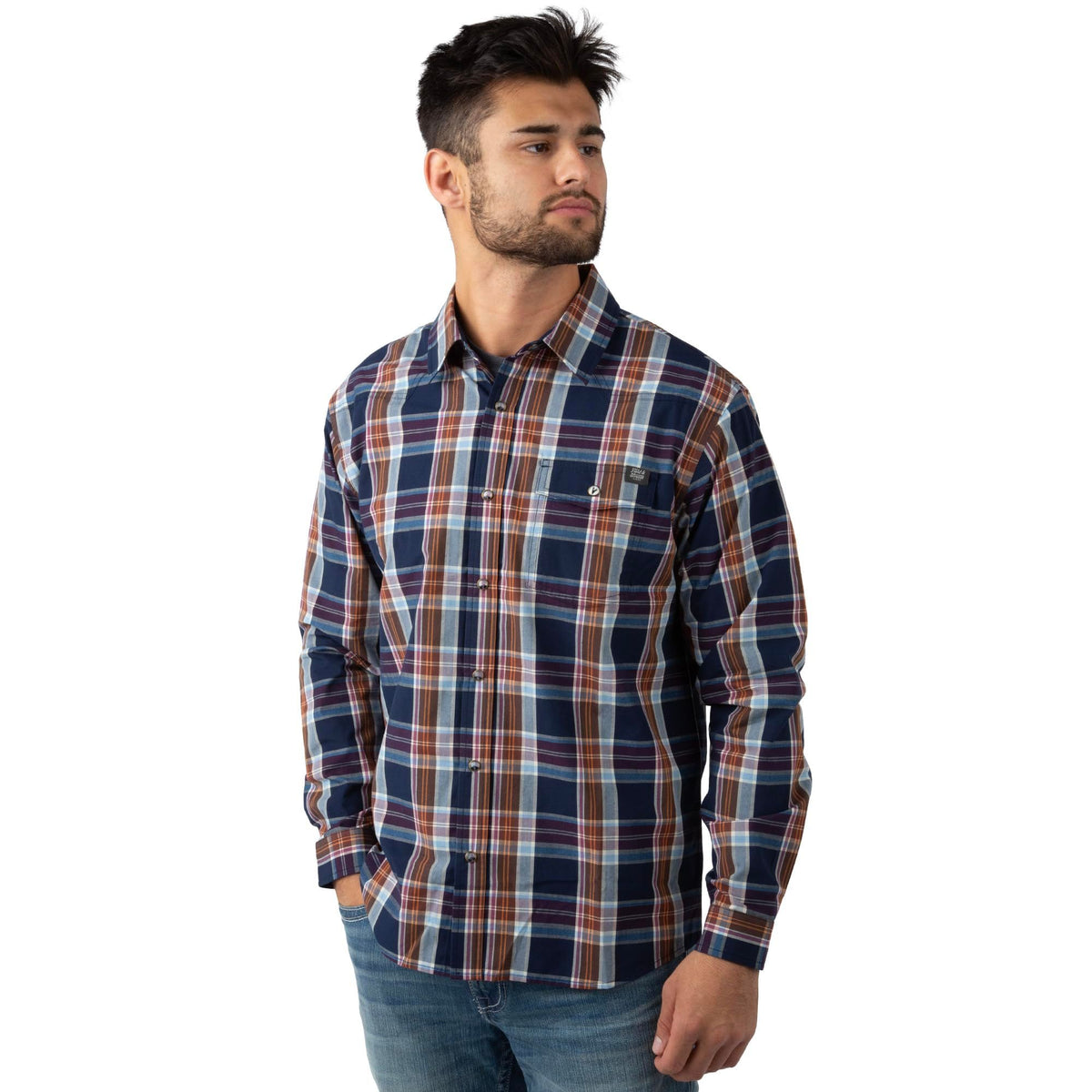 casual long sleeve dress shirts Men's Covey Back Shirt this shirt doesn’t just Blues Size:Age 7/8 Sage Green Cape Maxi