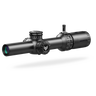 Arrowhead LPVO 1-6x 24mm Rifle Scope - Black - Guerrilla Dot MOA Long
